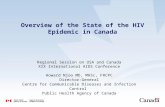 Overview of the State of the HIV Epidemic in Canada