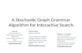 A Stochastic Graph Grammar Algorithm for Interactive Search