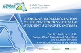 Florida’s Implementation of Multi-tiered System of Student Supports (MTSSS)