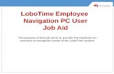 LoboTime  Employee  Navigation PC User Job Aid
