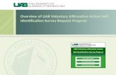 Overview of UAB  Voluntary Affirmative  Action Self-Identification  Survey  Request  Program