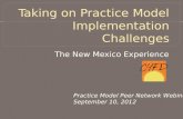 Taking on Practice Model Implementation Challenges