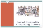 Social  Inequality E-learning Course