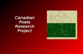 Canadian Poets Research Project