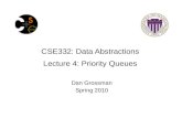CSE332: Data Abstractions Lecture 4: Priority Queues