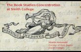 The Book Studies Concentration at Smith College