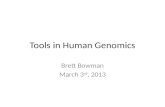 Tools in Human Genomics
