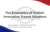 The Economics of Transit: Innovative Transit Solutions