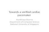 Towards a verified cardiac pacemaker