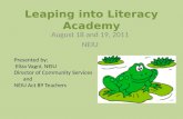 Leaping into Literacy Academy