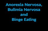 Anorexia Nervosa, Bulimia Nervosa and Binge Eating