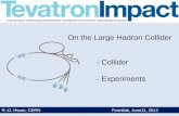 On the Large  Hadron  Collider              - Collider              - Experiments