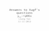 Answers to  Xugf’s  questions c cj -> f K K p