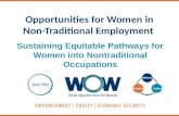 Opportunities for Women in Non-Traditional Employment