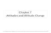 Chapter  7  Attitudes and Attitude Change