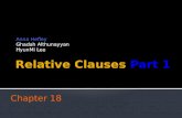 Relative Clauses  Part 1