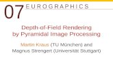 Depth - of -Field Rendering by  Pyramidal Image Processing