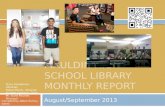 Mauldin high school library monthly report