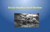 Social Studies Final Review