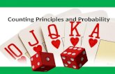 Counting Principles and Probability