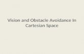 Vision and Obstacle Avoidance In Cartesian Space