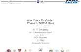 User Tools for Cycle 1 Phase II: SOFIA Spot