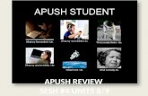 APUSH REVIEW  SESH #4 UNITS 8/9