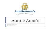 Auntie  A nne’s