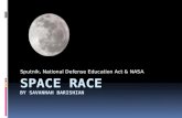 Space race BY Savannah  Barishian