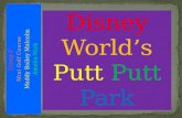 Disney  World’s  Putt  Putt  Park