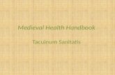 Medieval Health Handbook Tacuinum Sanitatis