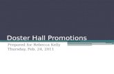Doster Hall Promotions