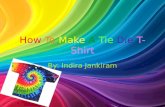 How To Make A Tie Die T-Shirt