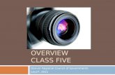 Focus Model Overview CLASS  FIVE