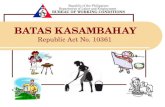 BATAS KASAMBAHAY   Republic Act No. 10361