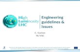 Engineering guidelines & issues