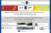 TERCO -  European Territorial Cooperation as a Factor of Growth, Jobs and Quality of Life