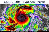 CASE STUDY  - Typhoon  Haiyan