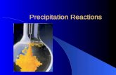 Precipitation Reactions
