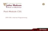 Post-Module  CSS