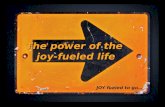 The power of the  joy-fueled life