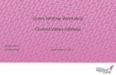Grant Writing  Workshop Central Valley Affiliate