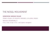 The  noSQL Mouvement