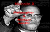 Malcolm  X