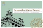 Support  for Abused Women