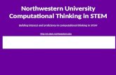 Northwestern University Computational Thinking in STEM