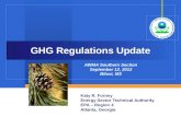 GHG Regulations Update
