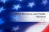 2012 Elections and Public Opinion