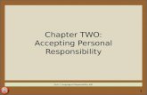 Chapter TWO: Accepting Personal Responsibility