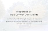 Properties of  Tree Convex Constraints